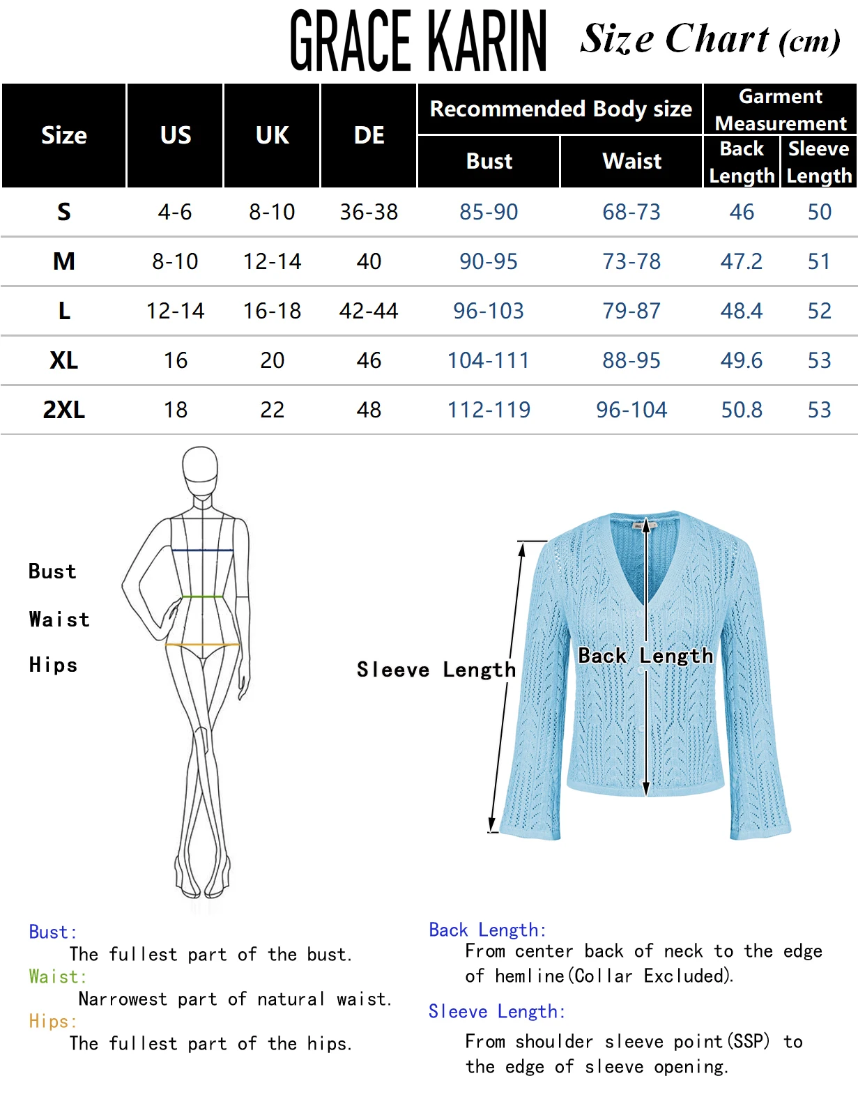 Gk Dames Trui Vest Uitgehold Doorzichtig Met Lange Mouwen V-Hals Knoop Breigoed Dames Casual Jacks