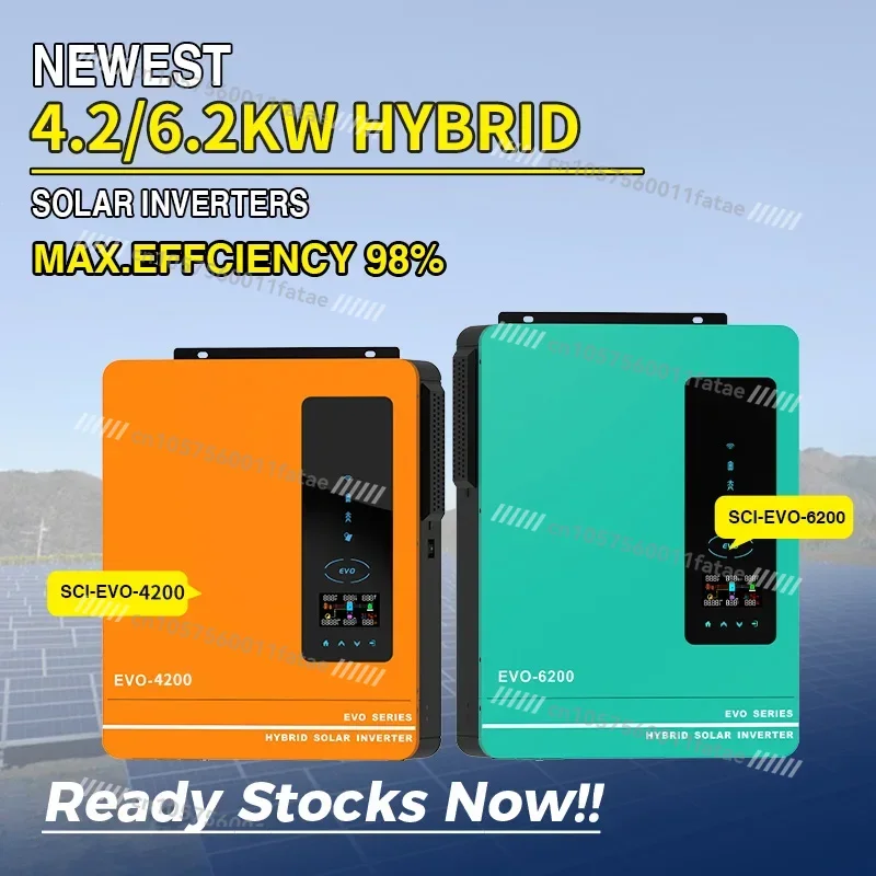 عاكس شمسي هجين خارج الشبكة للمنزل Anern 3.6 Kw 4.2 Kw 6.2 Kw #4