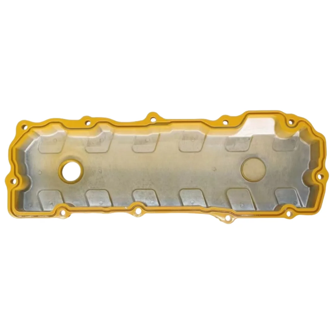 The valve cover of the  C9 excavator and the valve cover of the  E330C 336D engine