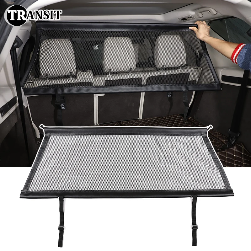 

Car Trunk Fence Pet Dog Isolation Protective Net for Land Rover Discovery 5 LR5 2017-2025 Accessories Pets Safety Fence