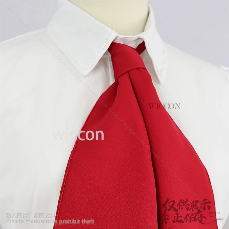 Permainan Anime Identitas V Cosplay Crossover Ib Alice Derose Kaus Gaun Merah Wig Dasi Lolita @ Eddgy ^^^ Pesta Halloween Seperti Hidup @