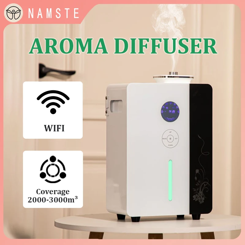 NAMSTE Electric Aroma Diffuser Essential Oil Diffuser HVAC Commercial Perfume Air Freshener WIFI Home Fragrance 3000m³ Cover