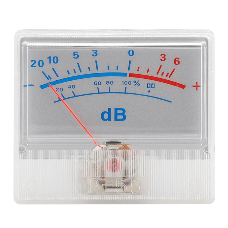 Pannello 6V-12V VU Meter lampadina luce posteriore calda livello di registrazione Amp Meter VU Meter scheda amplificatore Stereo Drop Shipping