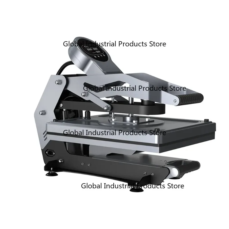 Automatic Open Heat Press Machine 40x50cm Heat Transfer Printing for T-Shirts Clothes Digital Control Customized Apparel Decorat