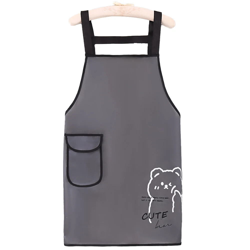 

75*67cm Waterproof Apron Lightweight For TPU Waterproof Apron Oil Resistant & Perfect For Cooking Household Cleaning Tools Part