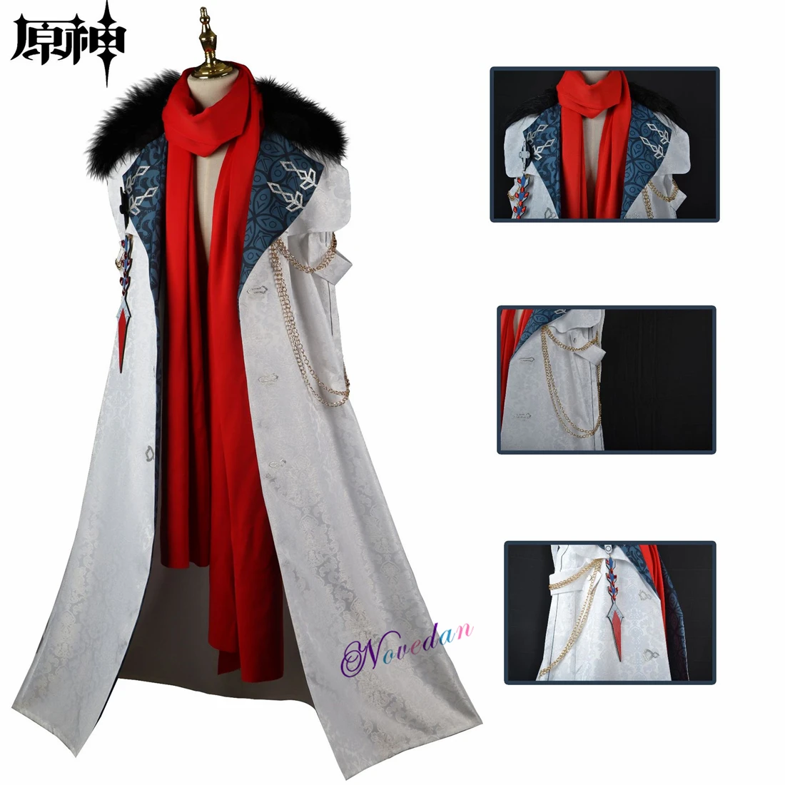 Jeu Anime Fatui Cosplay Costume pour hommes et femmes, Regrator Encounzhnaya Harbingers, Childe Tartaglia, Everak, Halloween