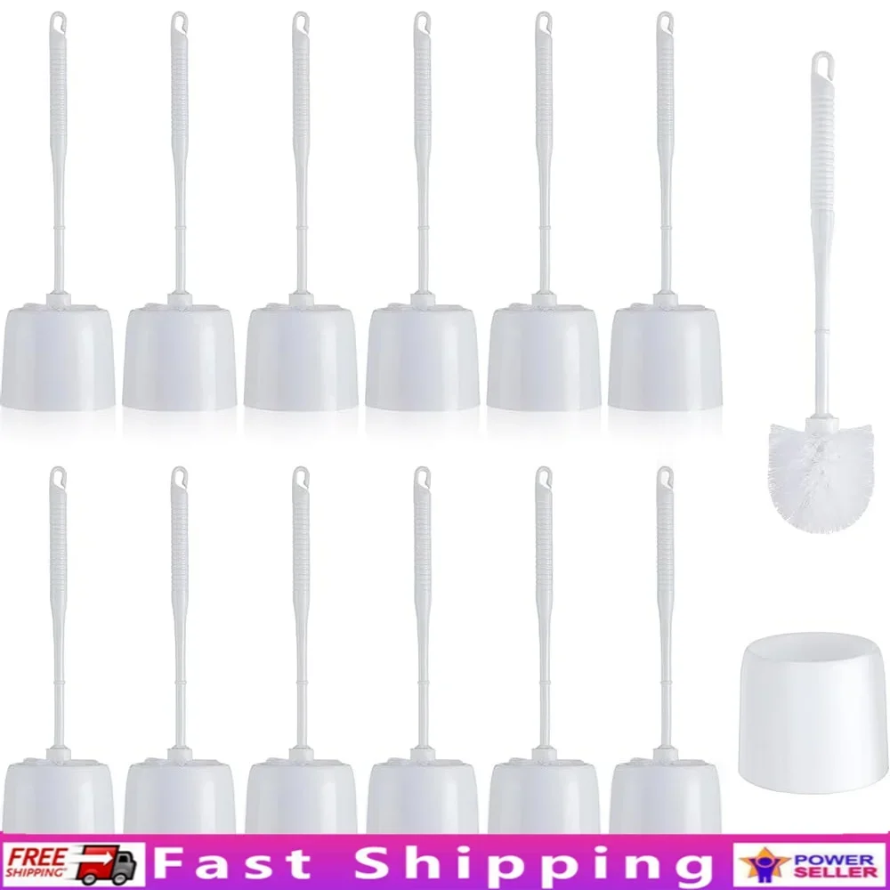 

12-наборов наборов туалетных щеток и держателей для глубокой очистки, прочный контейнер для инструментов для ванной комнаты с качественной щетиной, эффективная чистка