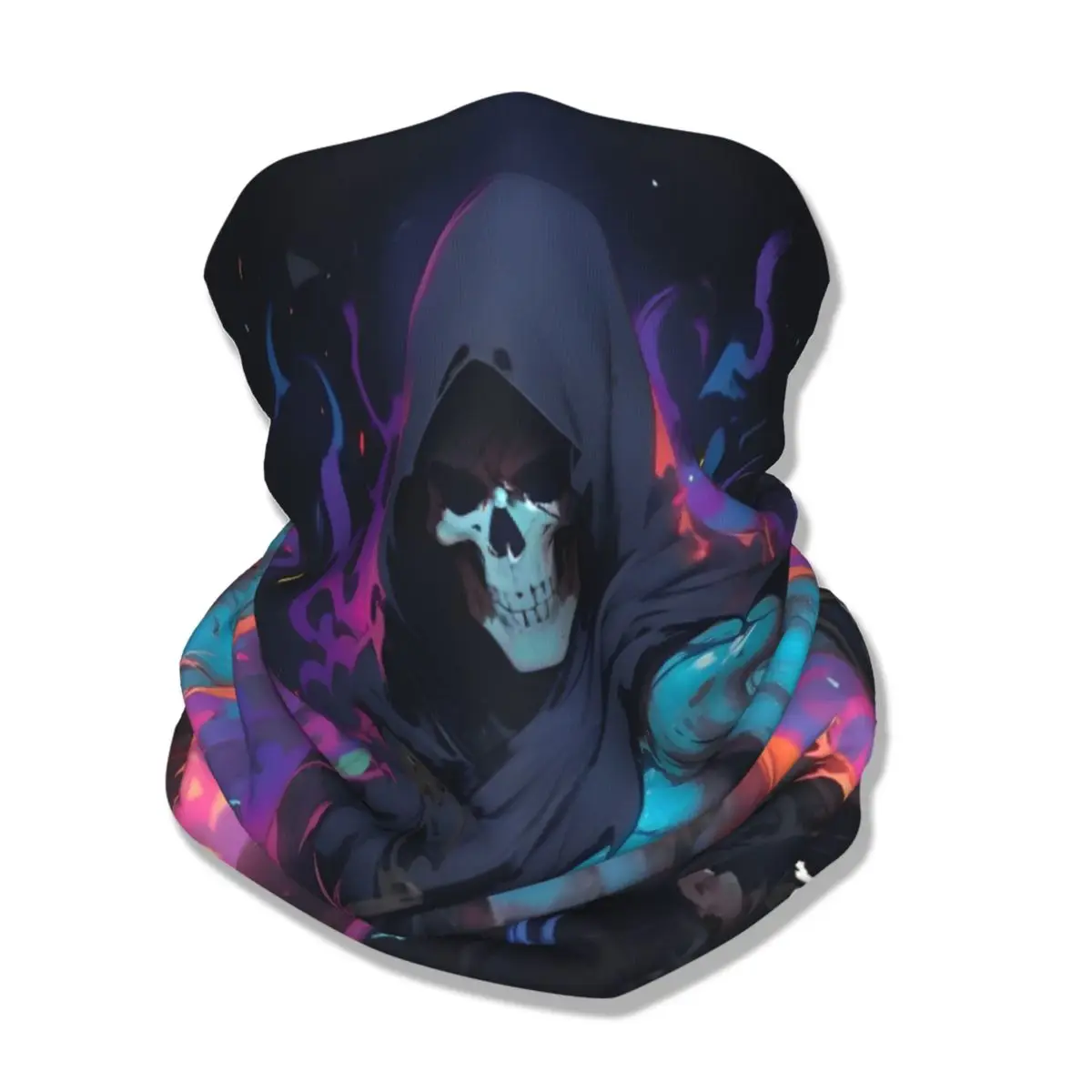 Skeletor Masters Of The Universe Skeleton Bandana Neck Cover Printed Face Scarf Warm Headband Sport for Men Women Adult Washable