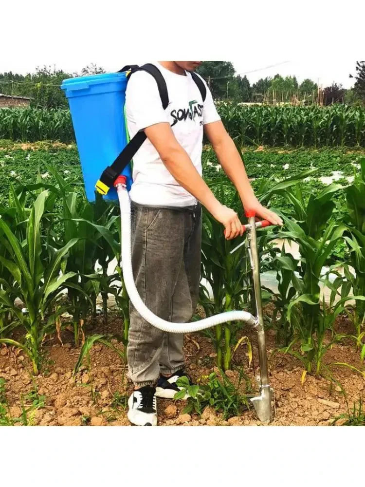 Agricultural Fertilizer Applicator Corn Fertilization Artifact Manual Fertilizer Tool Top Dressing Machine Seed On-demand