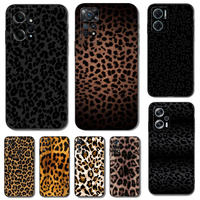 Black Tpu Case For Xiaomi POCO M4 X5 X4 C40 Pro 4G 5G X3 NFC 5G F3 F4 GT Leopard Print