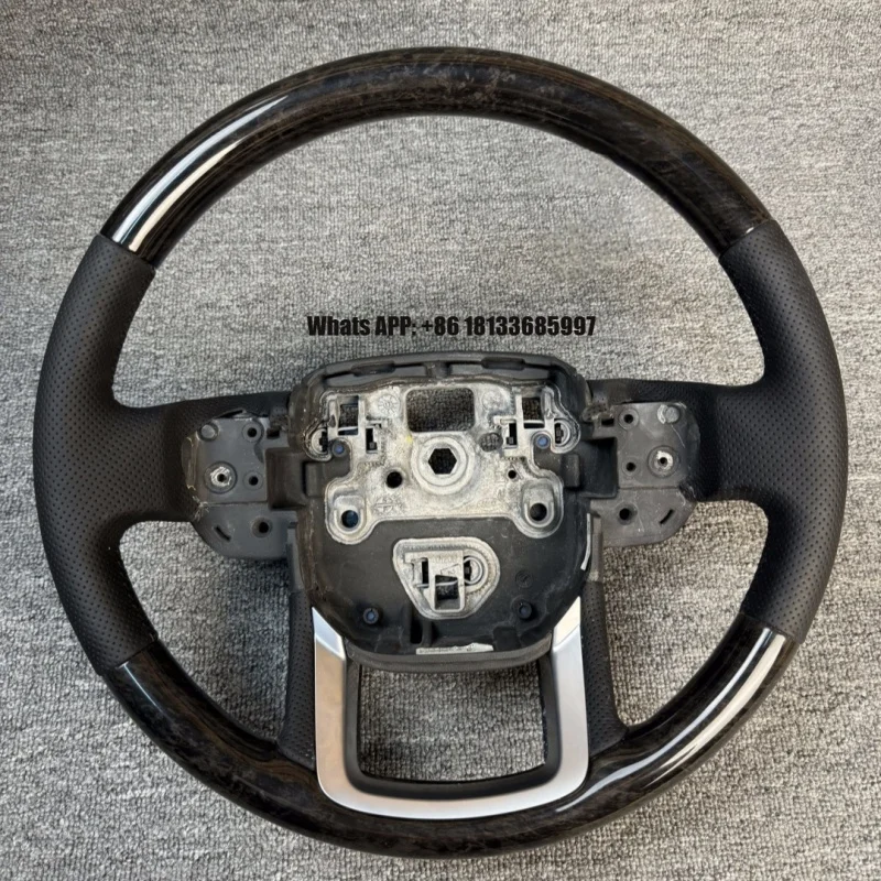 

Suitable for Land Rover Range Rover Evoque Star Vein Peach Wood Steering Wheel with Customizable Premium Appearance