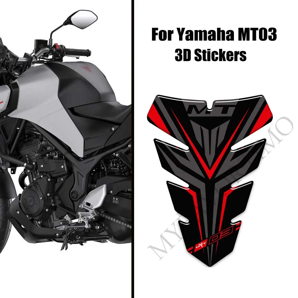 

Tank Pad Protector For Yamaha MT03 MT-03 MT 03 Fairing Accessories Decals Stickers Protection 2018 2019 2020 2021
