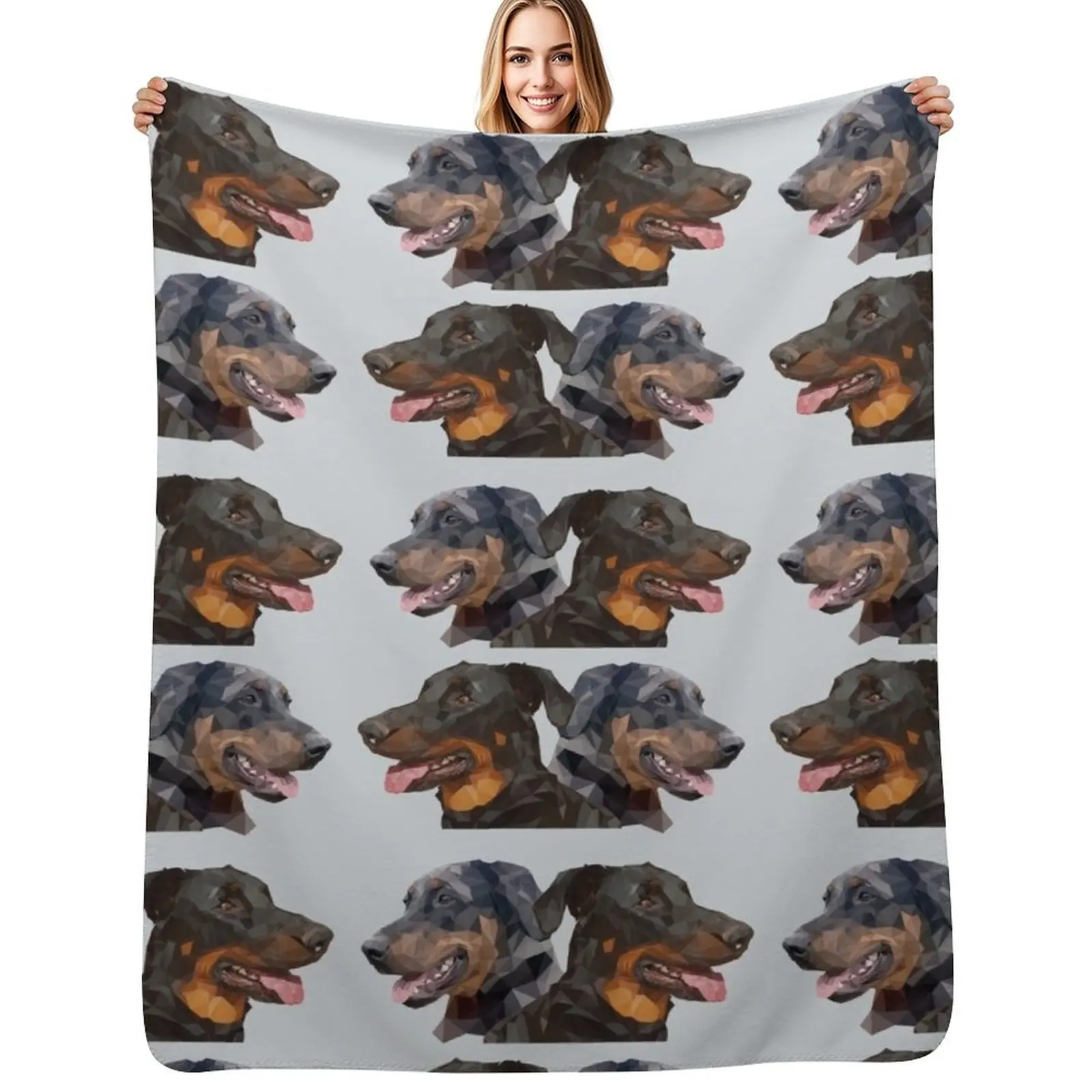 

Beaucerons Throw Blanket Camping Plaid on the sofa Sofas Weighted Blankets