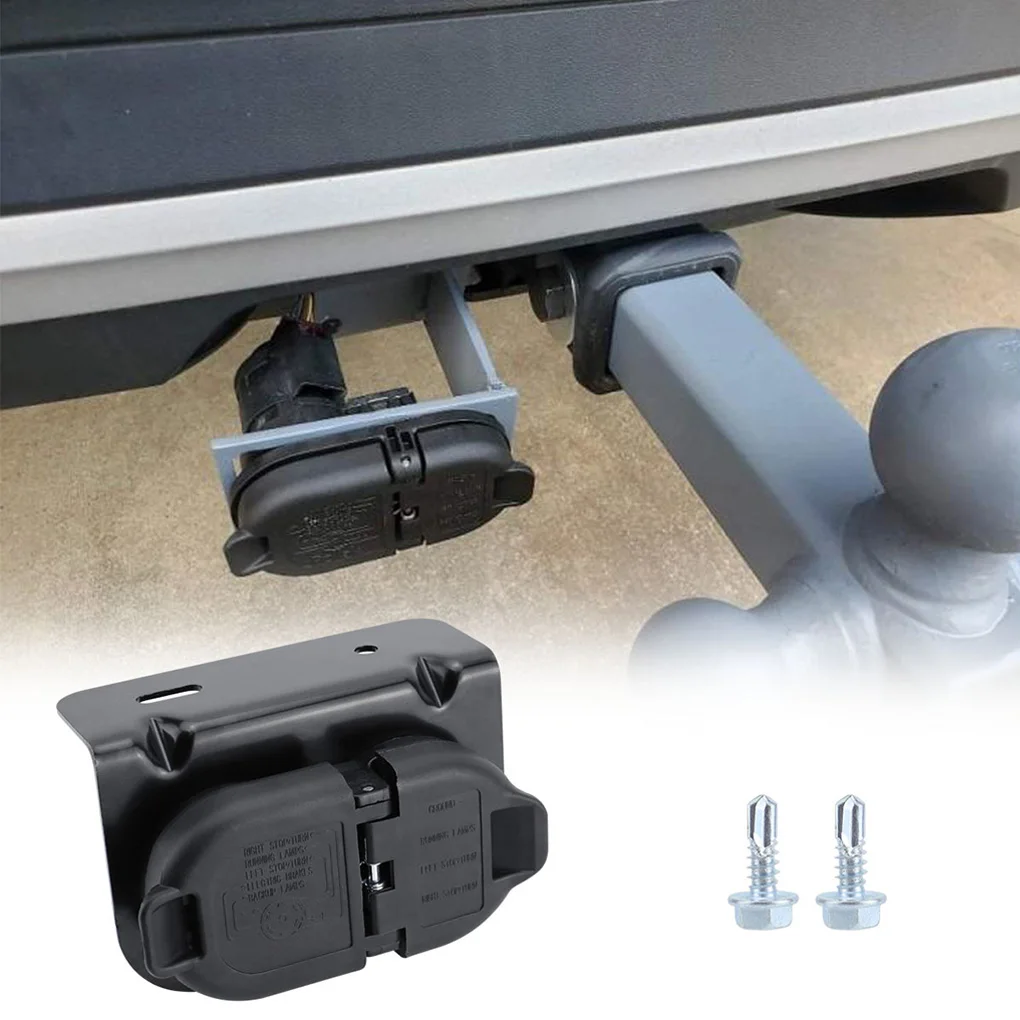 

Замена разъема буксировочной вилки прицепа 56055632AC/68014986AB Аксессуары для Dodge RAM Простота установки Износостойкие Прочные