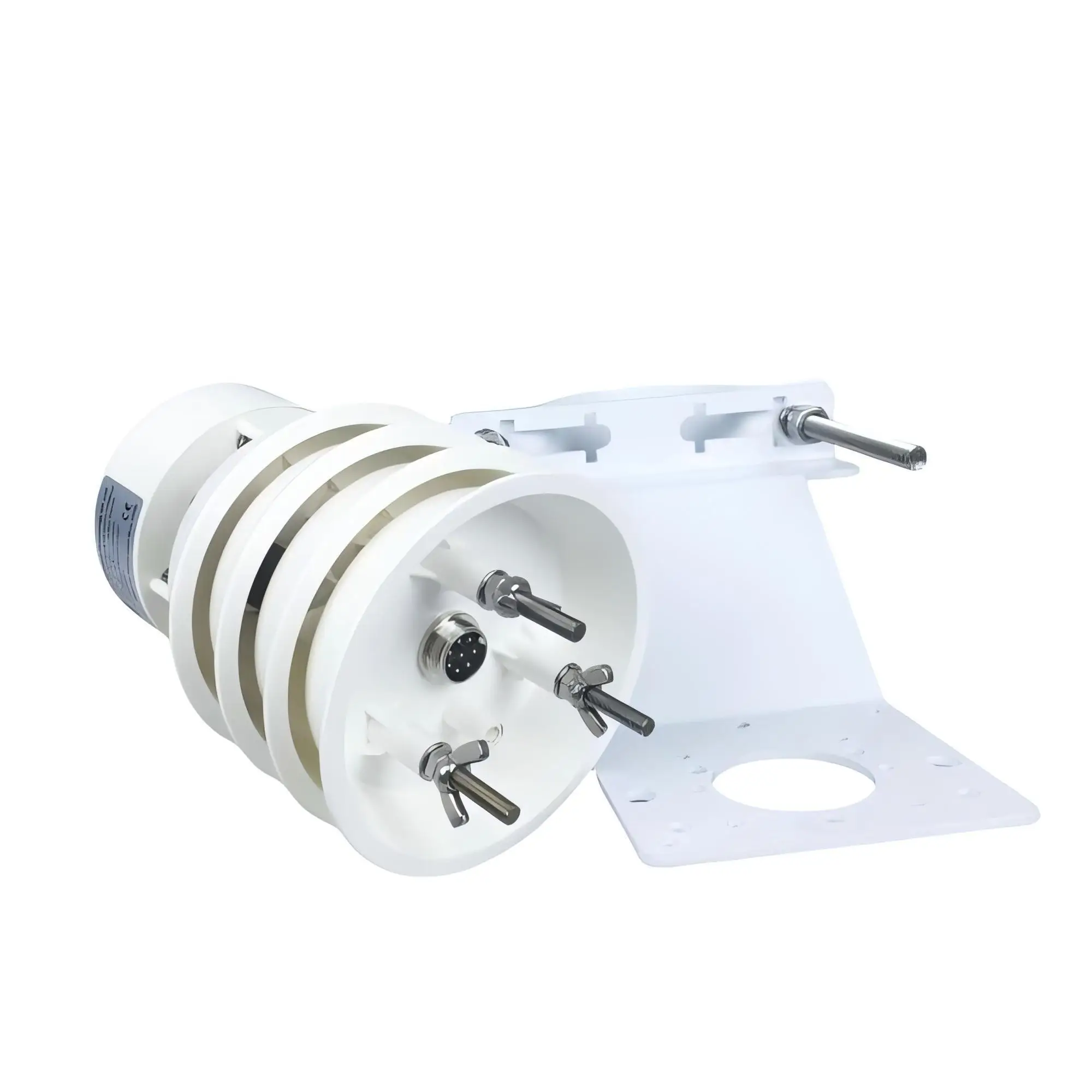 Ultrasonic Anemometer for Marine Use Wind Speed Direction Measurement Sensor 0.01m/s Resolution ABS