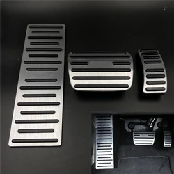 Car Pedal Cover For Audi A4 A5 A6 A7 A8 Q5 Q7 Q8 s4 s5 rs5 s6 s7 s8 sq5 sq7 Accelerator Footrest Refit Pad Decorate Accessory