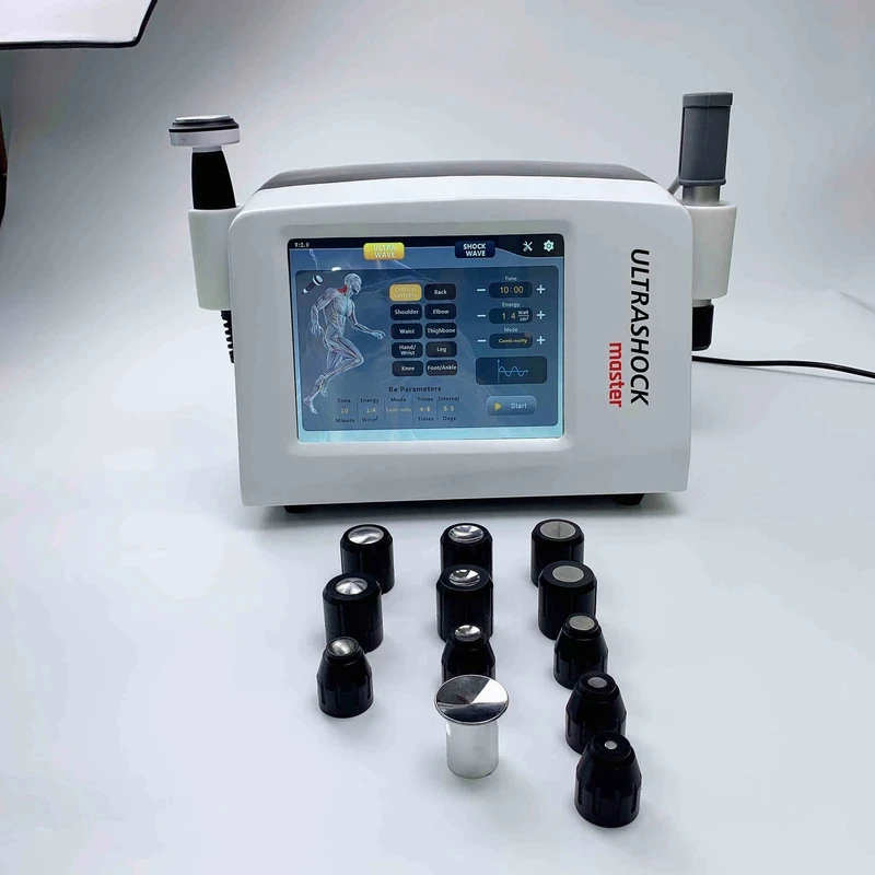 

Pneumatic shock wave + super Sonic wave ULTRASHOCK MASTER Therapy Machine For Plantar Fasciitis