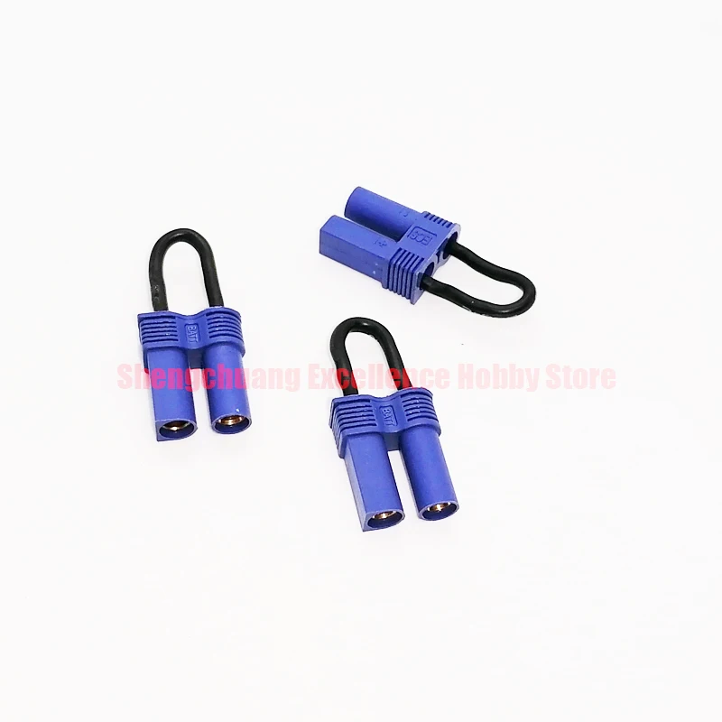 Model EC5 Bind Plug Loop Connector Short Circut Battery Jumper Cable Tester Silicone 16AWG 14AWG for RC Drone Plane Copter