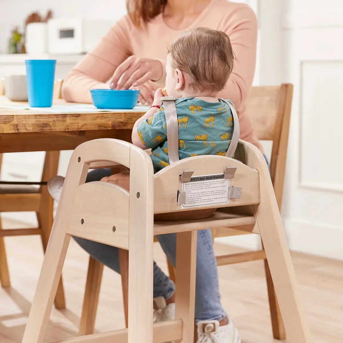 5-Point High Chair Harness Compatible with ECR4Kids ASATT High Chair and most high chair brands