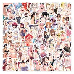 10/30/50/120Pcs Cute Anime Sexy Girl Graffiti Sticker decalcomanie impermeabili chitarra bagagli Notebook Phone Skateboard Cup Sticker