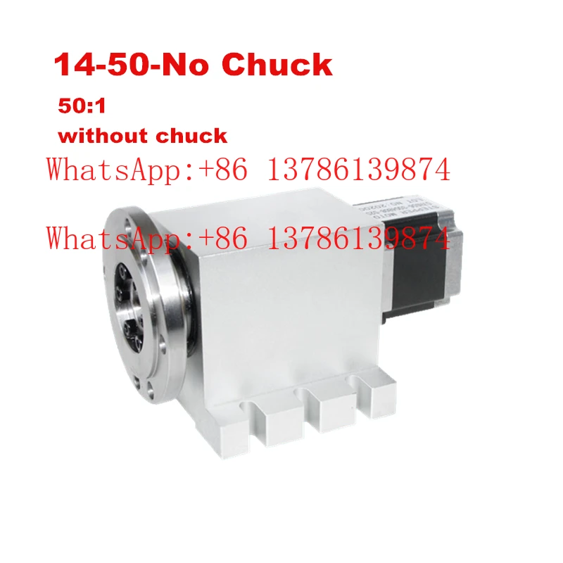 

50 для фрезерного станка 3 4 челюсти 80 мм 100 мм патрон гармонический привод редуктор с ЧПУ 4-я ось поворотная ось передаточное число