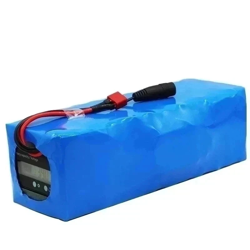 36V battery 10S4P 60Ah battery pack 1000W high power battery 42V 60000mAh Ebike electric bicycle BMS Capacity Indicator+charger