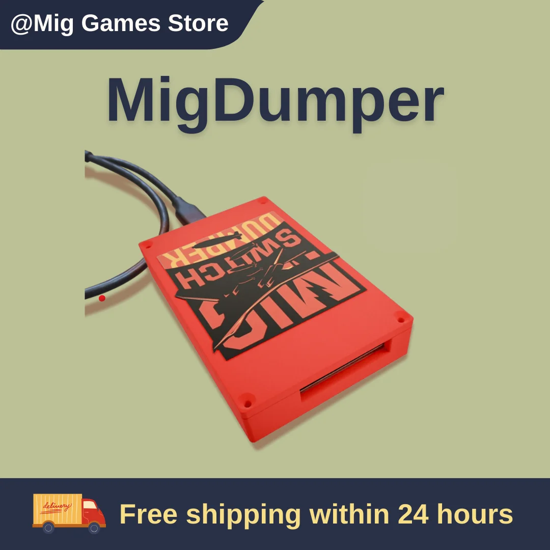 Migdumper back-up Mig Dumper per NS Game Card Mig Switch V2