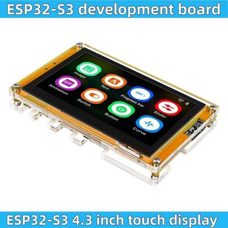 ESP32-S3 HMI  8M PSRAM 16M Flash LVGL WIFI& 4.3 Inch 800*480 Display Screen RGB LCD TFT Module