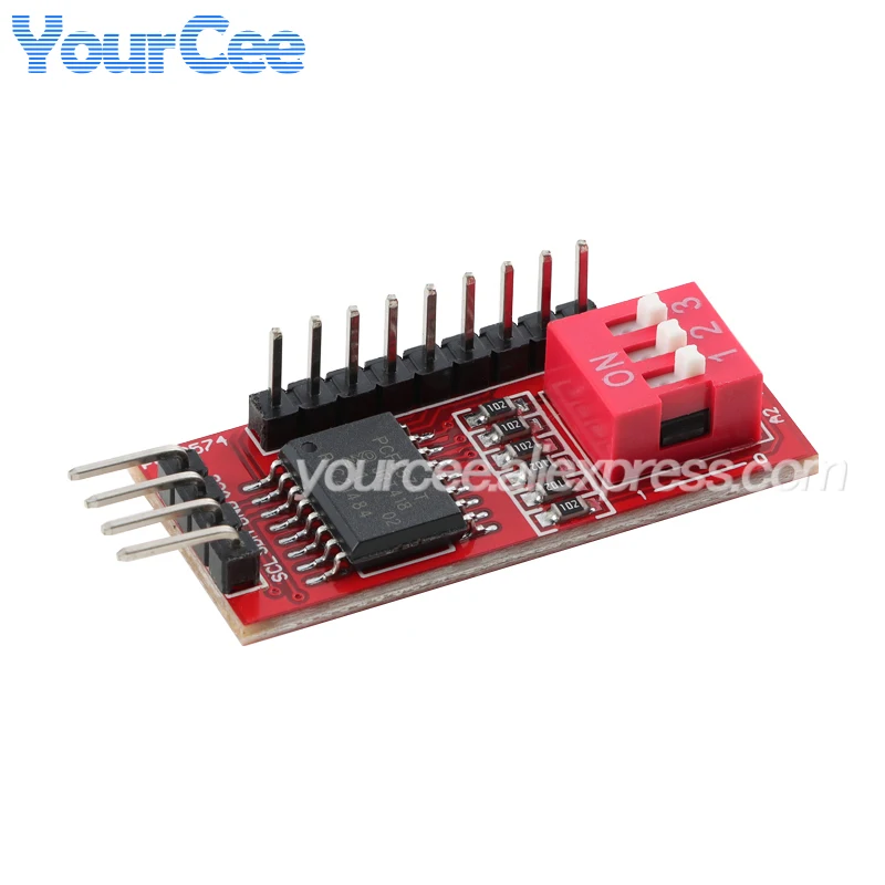 2pcs/1pc PCF8574 PCF8574T Microcontroller I/O Expander Expansion Board Module IIC I2C Adapter Plate IIC/I2C 2.5V-6V PCF8575