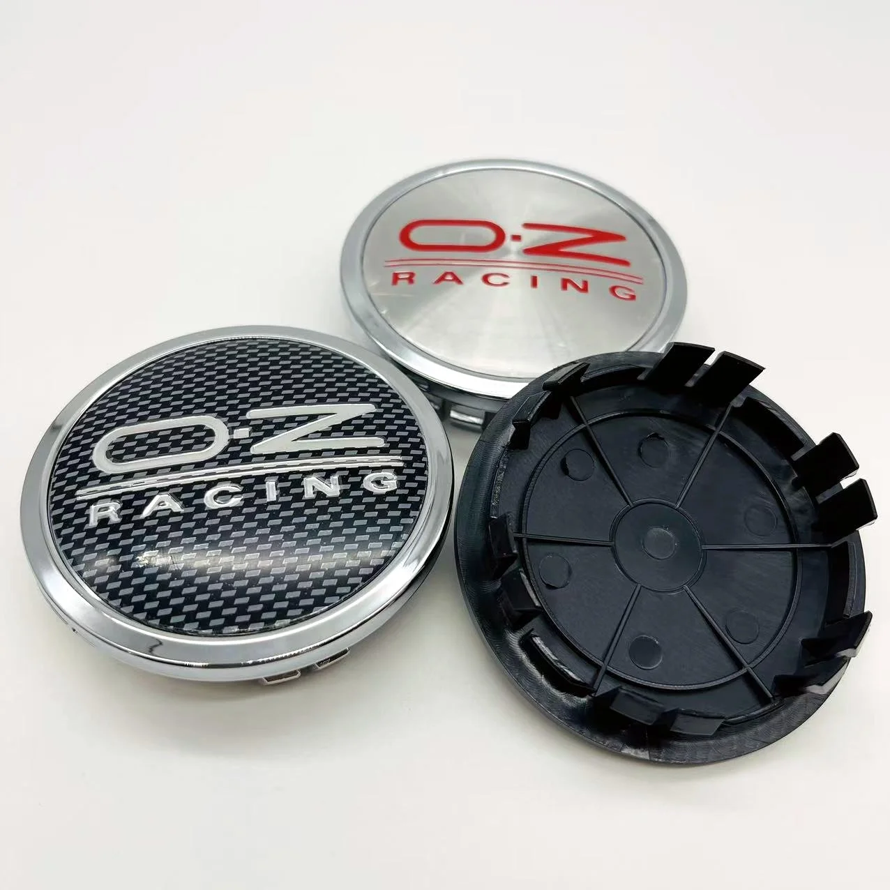 

4pcs 75mm OZ O.Z Racing Logo Emblem Car Wheel Center Caps Wheels Hub Cap Hubcaps Auto Rim Centre Cover Styling Car Accessories