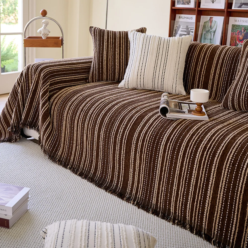 

Household Sofa Protective Cover Chenille Jacquard Sofa Towel Sofa Cover Cloth Towel All-inclusive Blanket Cover Dust Cloth