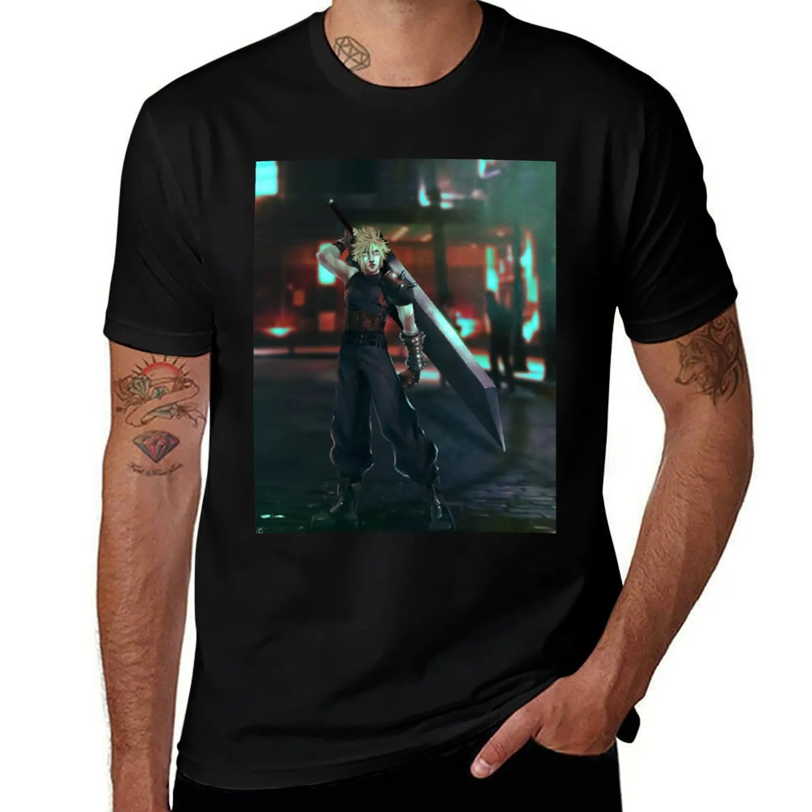Cloud Strife T-Shirt Creative Graphic Tee Shirt