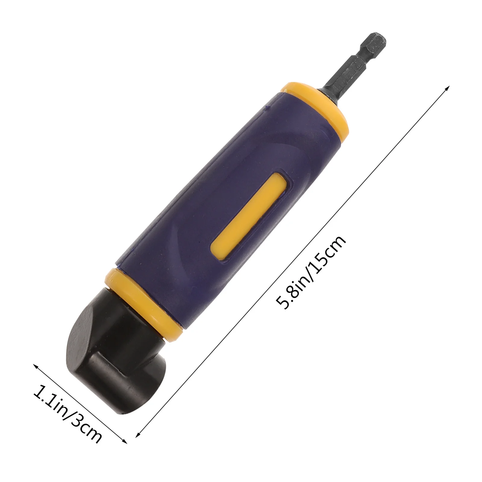 

1 комплект углового адаптера, прямоугольная насадка для электрической дрели, универсальный инструмент для бит с 10 бесплатными битами, гибкий на 90 градусов