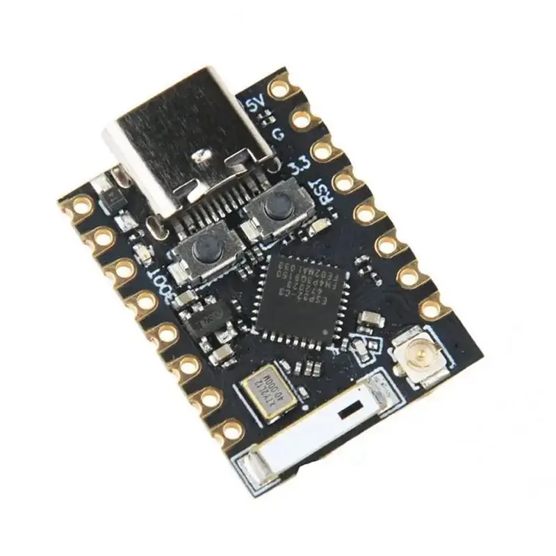 

Мини-плата для разработки ABGN 2X ESP32-C3 Wi-Fi+BT 2.4G с интерфейсом IP-EX, супермини-плата для IoT