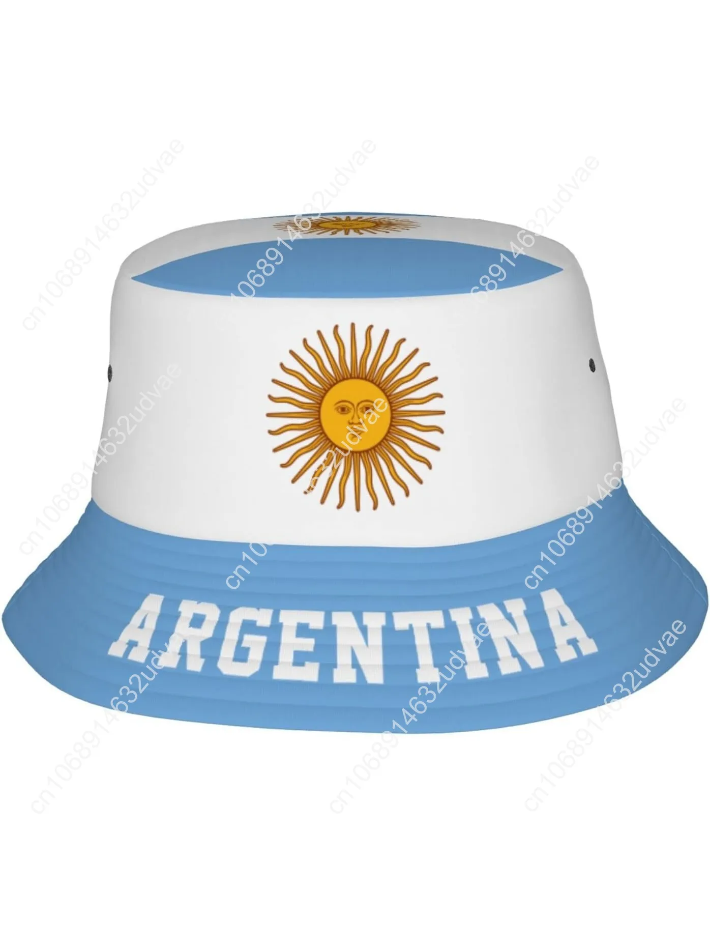 

Argentina Flag Argentinian Bucket Hat 3D Printing Fisherman Hats Summer Travel Hiking Beach Sun Caps Multi