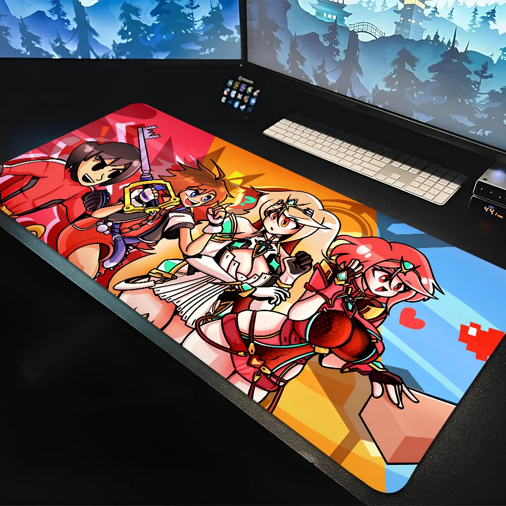 Large Mouse Pad Xenoblade Chronicles Gaming Mousepad Mouse Mat Desk Mat With Pad Gaming Accessories Prime Gaming XXL Keyboard P