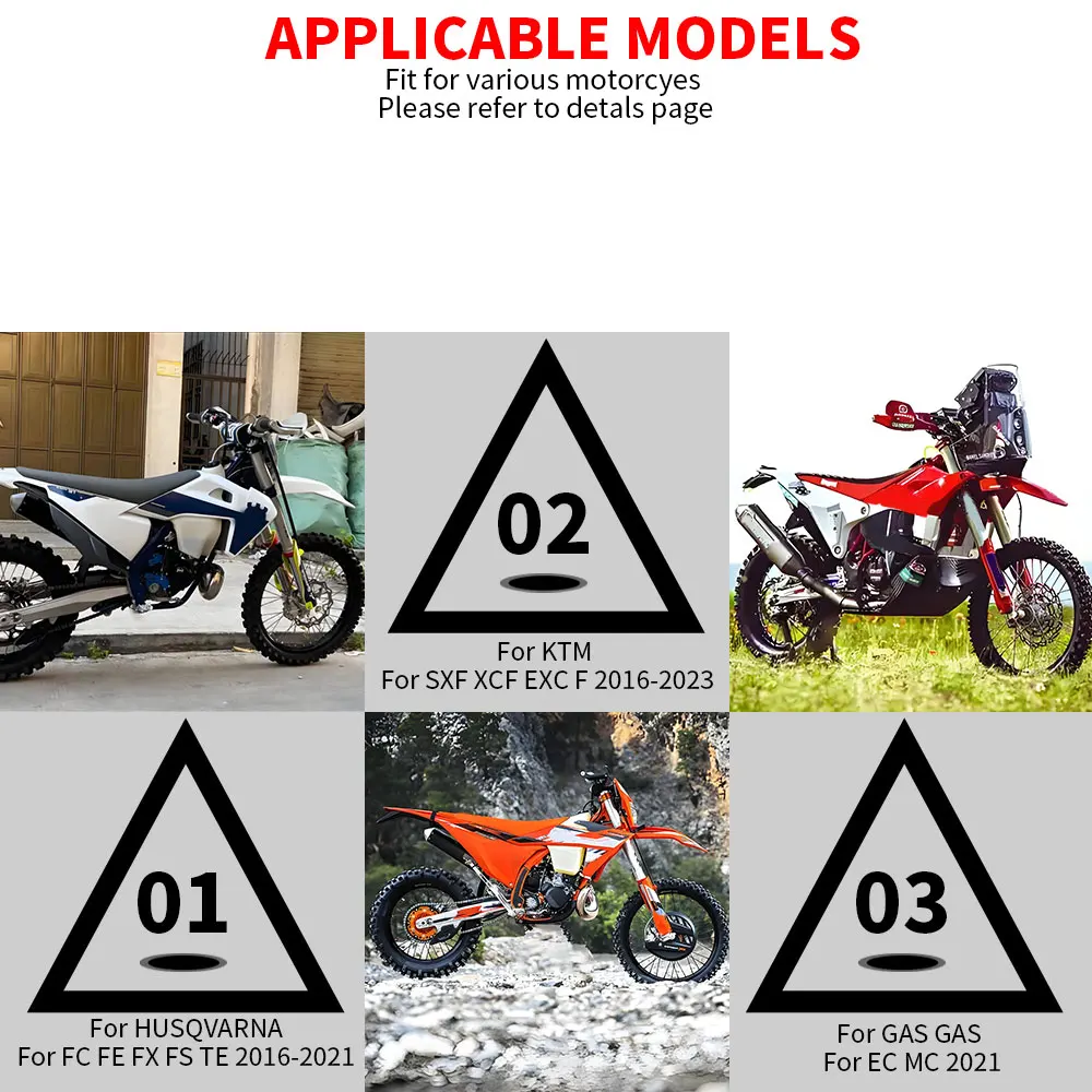 Do sterowania motocyklem przepustnicy obudowa bazą dla KTM SX250 XC300 SX-F XC-F XC-W EXC-F 250 300 350 450 500 2017 2018 — zdjęcie 7