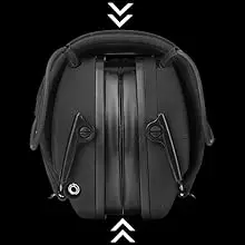 PROHEAR Electronic Shooting Ear Protection Muffs Hearing Protecter Hunting Sound Amplification Earmuffs NRR 23dB for Gun Range