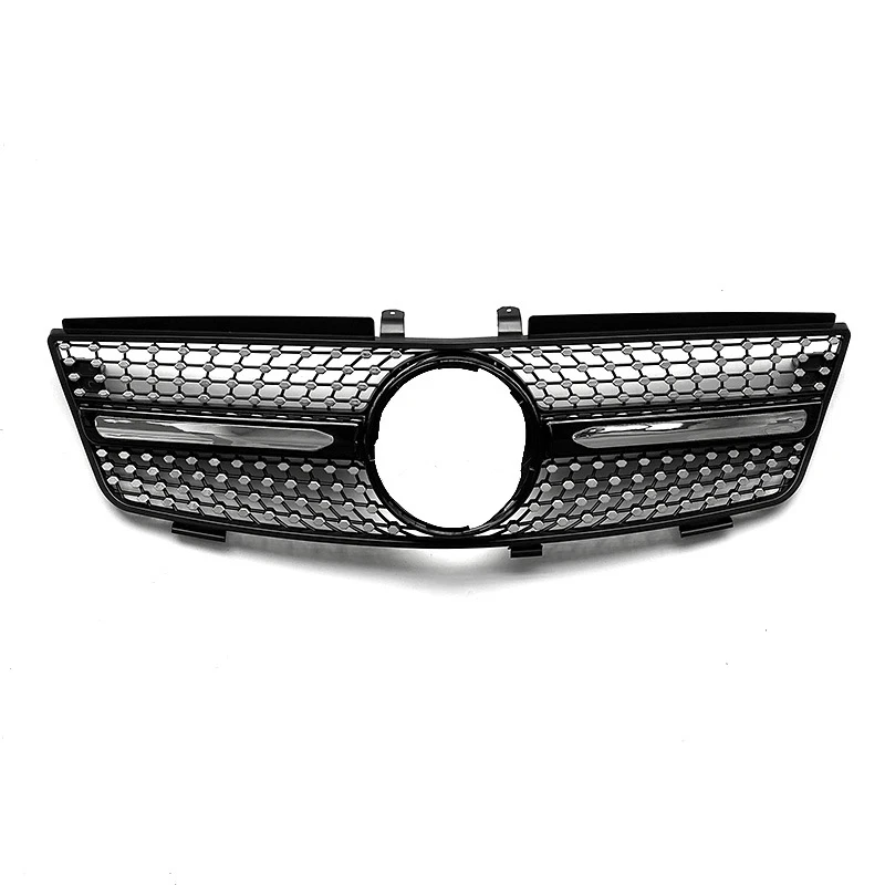 Front Inlet Grille Racing Grill For Mercedes-Benz W164 ML class ML320 ML350 ML450 ML500 2005 2006 2007 2008 ABS Tuning Grills