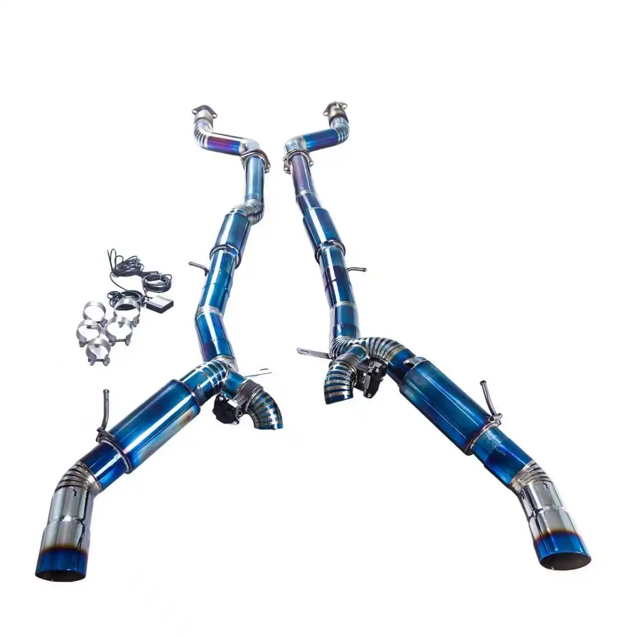 GFC/ Suitable for 2013-2024 Infiniti Q50 3.0L 3.7L catback titanium alloy front middle tail performance exhaust 114 tip