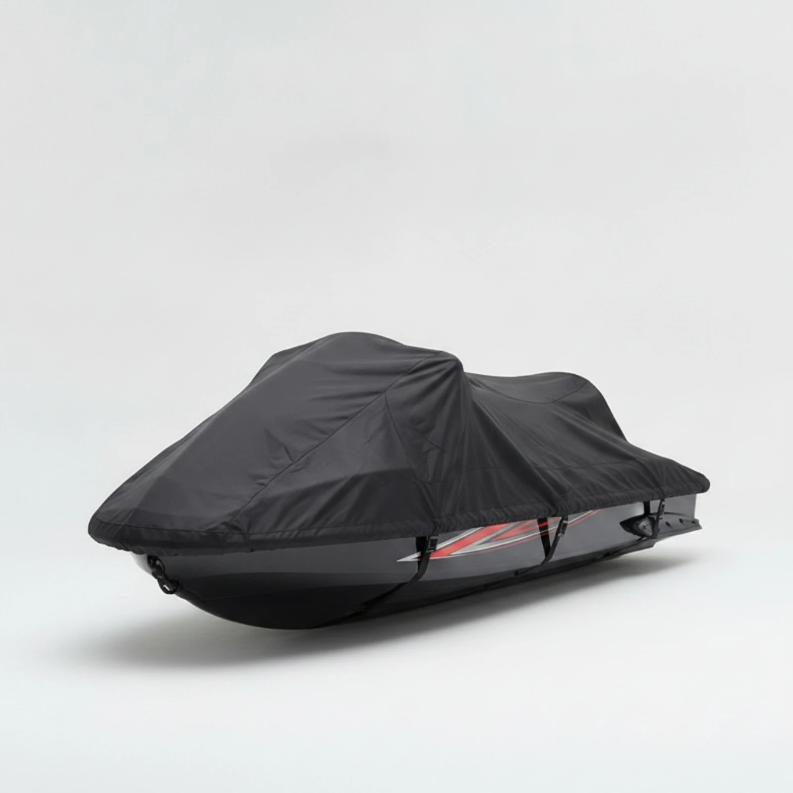 

Motorboat Cover with Oxford Material Resistant Motorboat Cover Snug Fit Full Protection for Boat Owners, Outdoor Storage