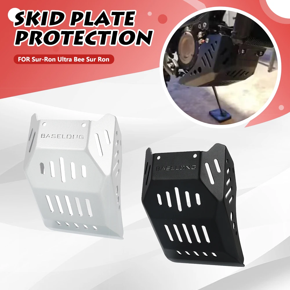 

Engine Chassis Guard Protection Cover Aluminum Motor Protection Electric Motocross Skid Plate Pan Fender For Sur-Ron Ultra Bee