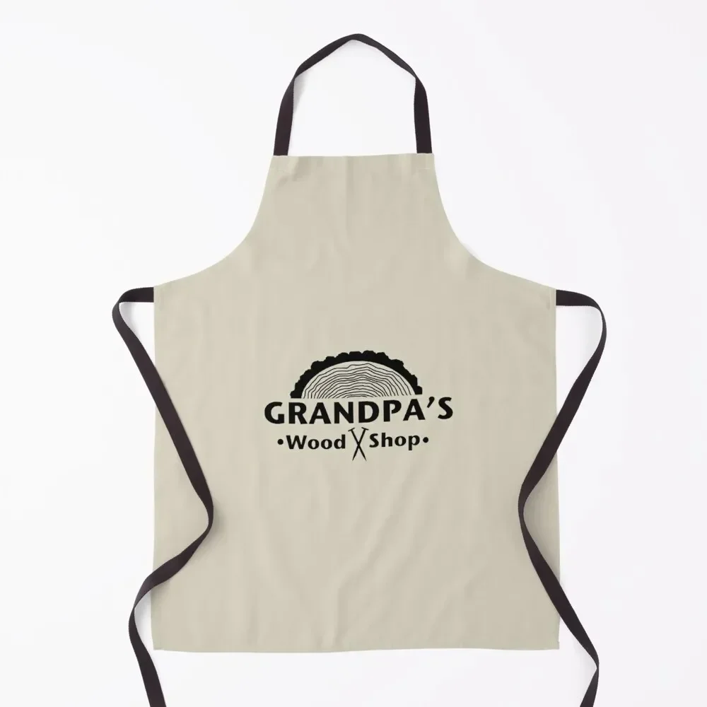 

Grandpa's Workshop Apron Hairdresser chefs with pockets Apron