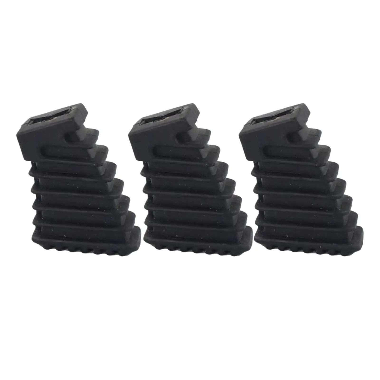 3 Stuks Draagbare Drumvoetjes Hardware Vervangt Percussie Accessoire Drum Leg Tip Voor