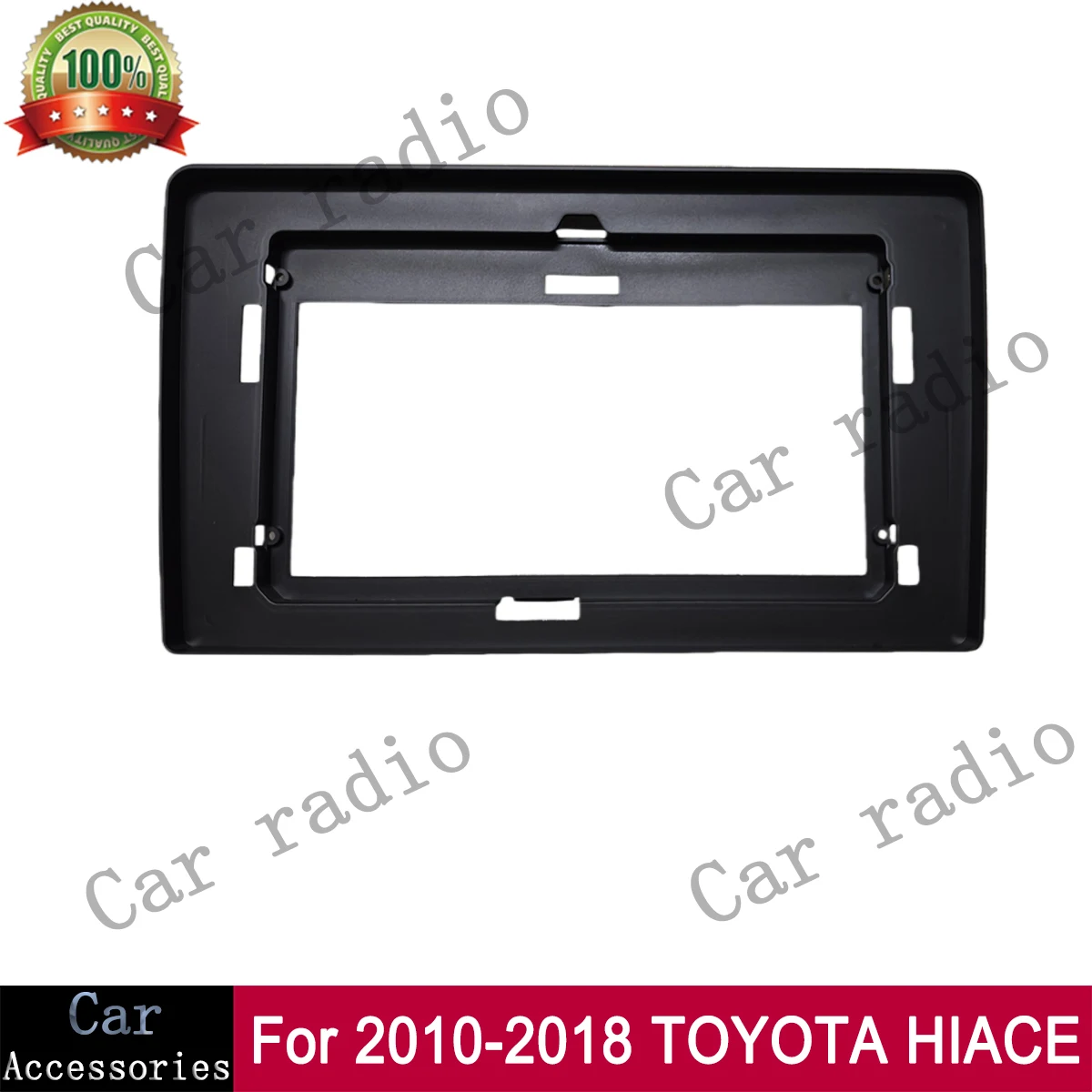 For 2010-2018 TOYOTA HIACE 10.1 Inch Car Radio Android Stereo Frame Player Head Unit Fascia Panel Dash Board Cover
