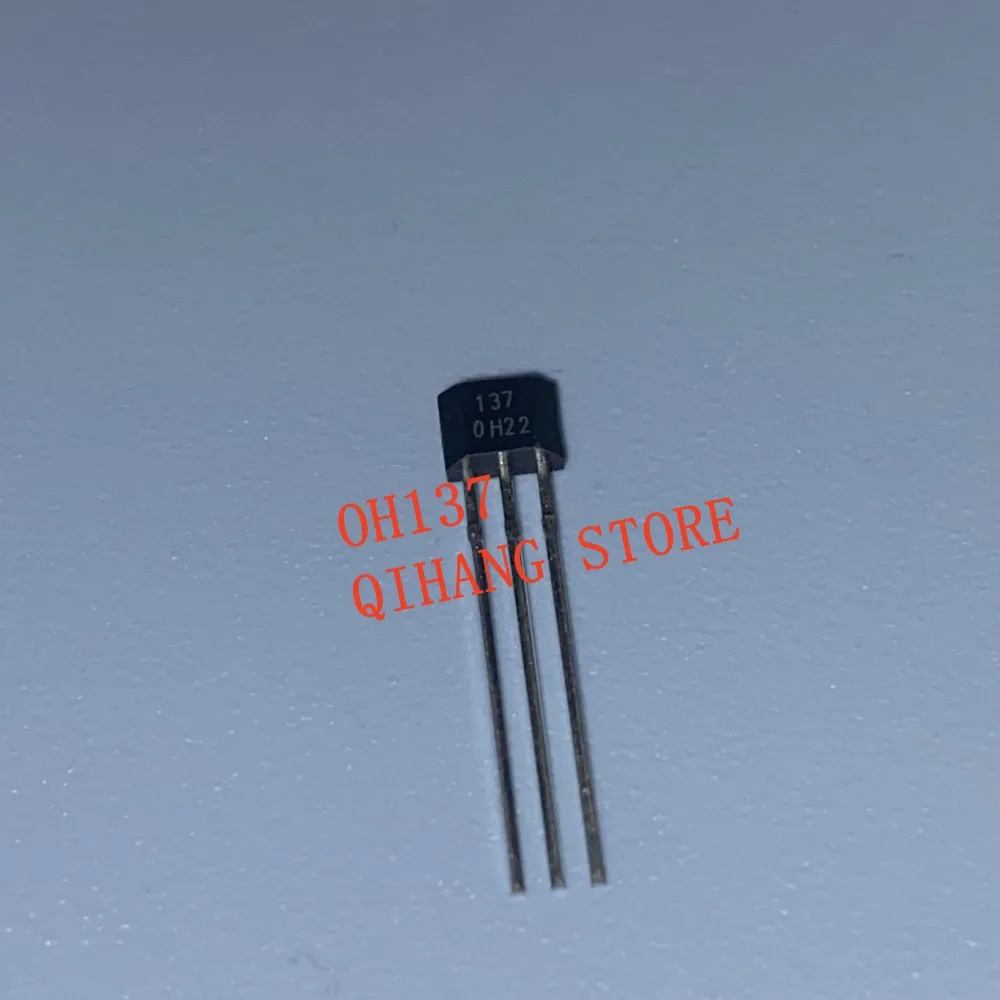 10PCS OH137 Hall Effect Unipolar Sensor IC OH 137 TO-92