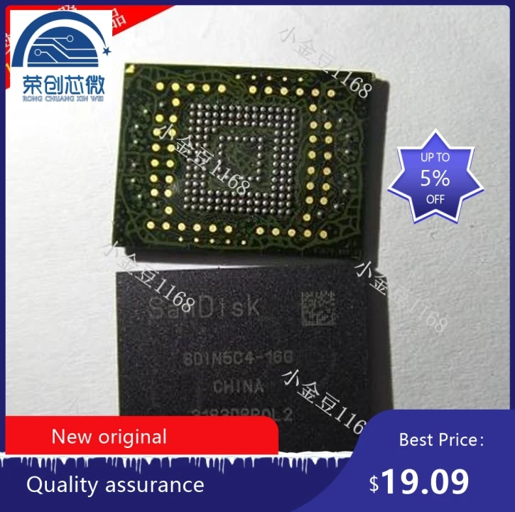 

100% new original SDIN5C4-16G SDIN5C4-64G BGA Memory EMMC SDIN5C4