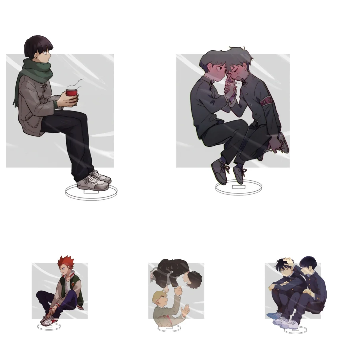 

15CM Hot Anime Mob Psycho 100 Acrylic Stand Model Cosplay Characters Ornament Accessories Goods Christmas Gifts