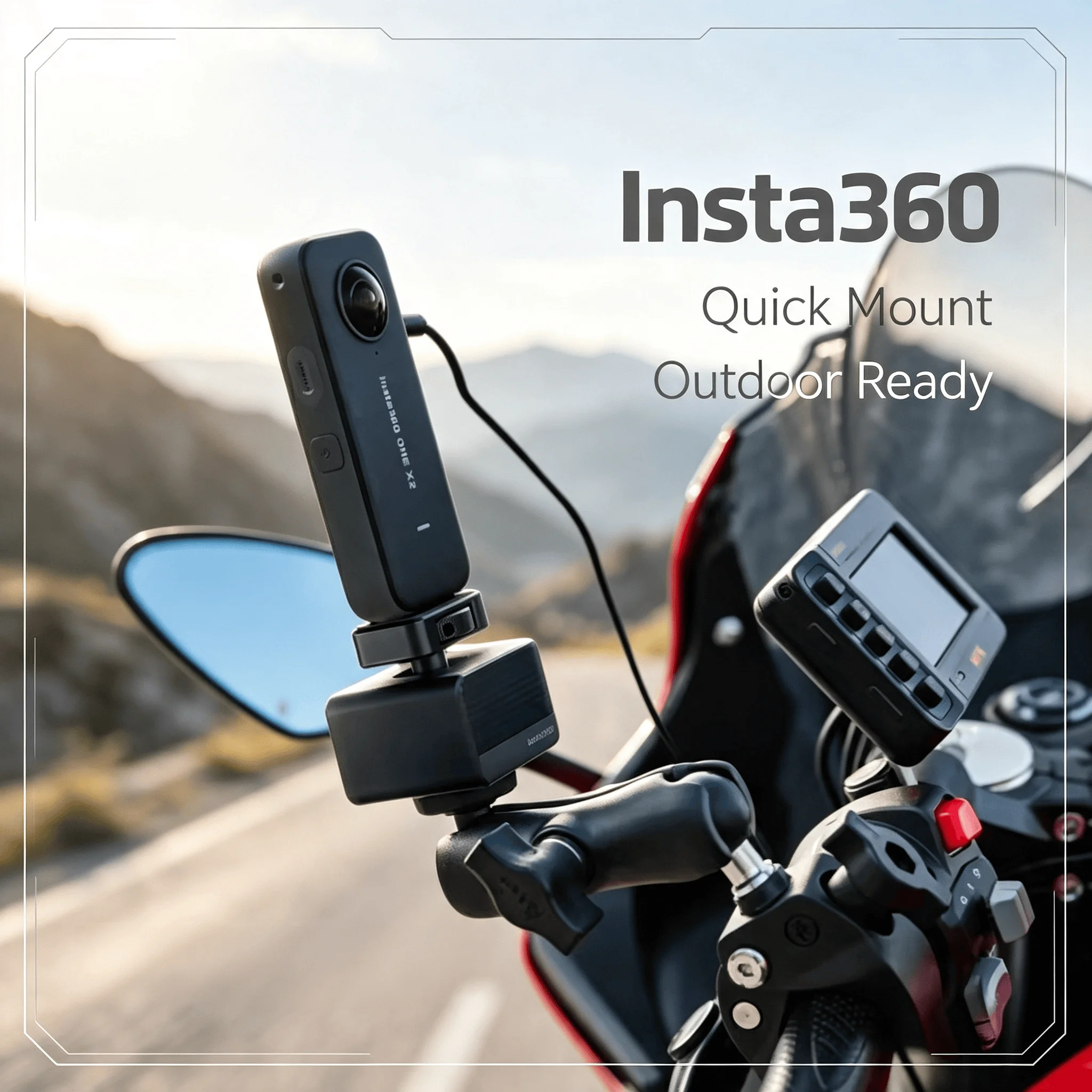 Sport Camera Vibration Damper Mechanical Floating Shock Absorber Mount For Insta360 X5 X4 Air X3 GO Ultra Outdoor Recording