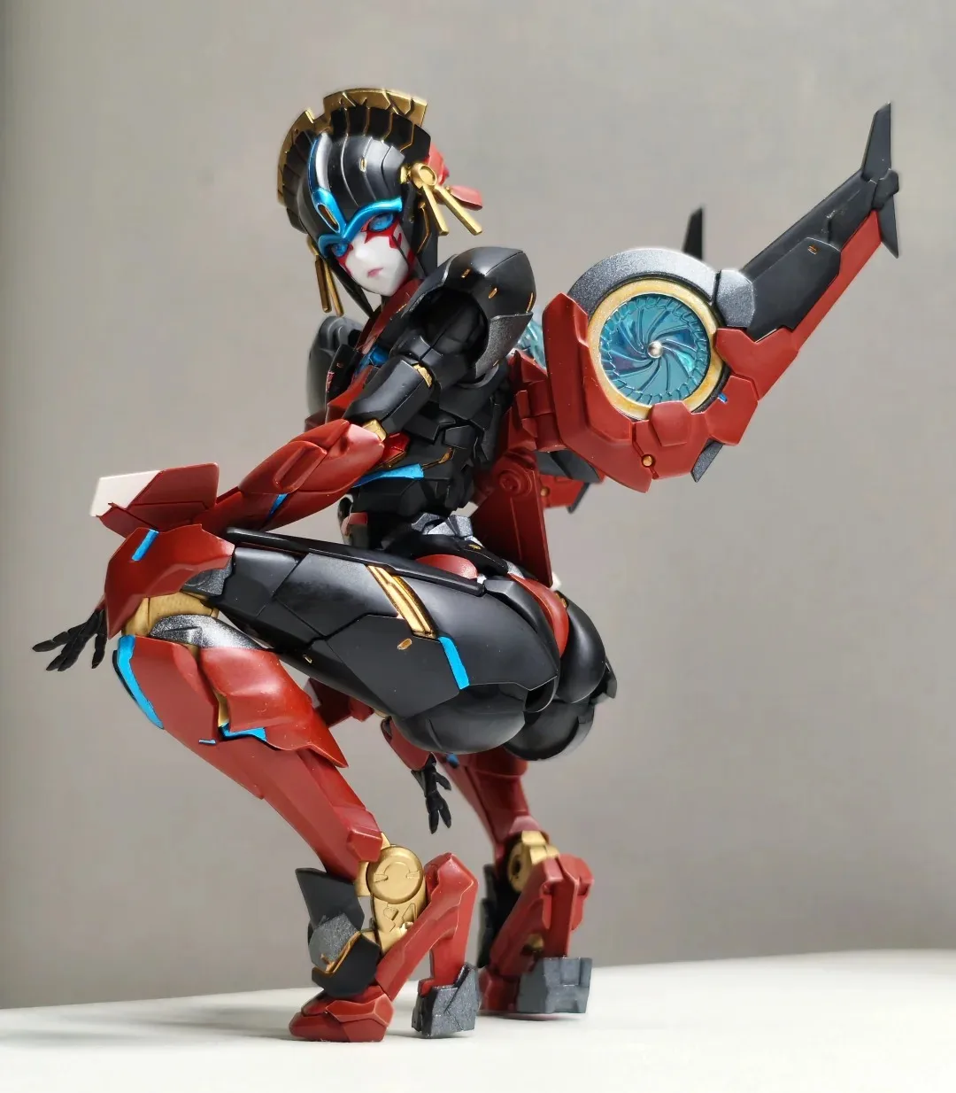 Flame Toys Furai Transformers Arcee Windblade Posable Model Finished Product Kit Collectible Action Figure For Hobby Collectors view 5
